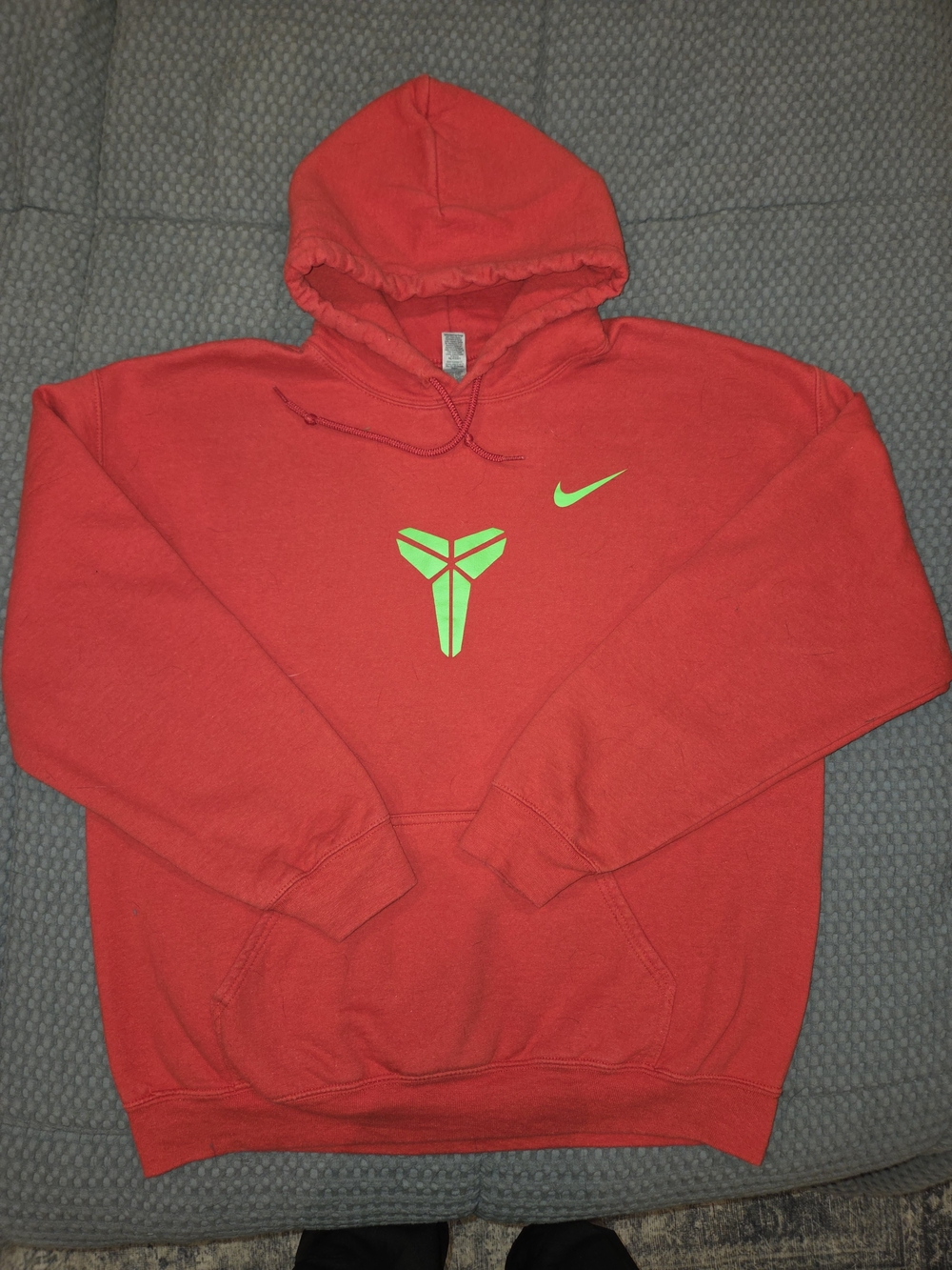 Nike Men’s Red Hoodie with Kobe Logo